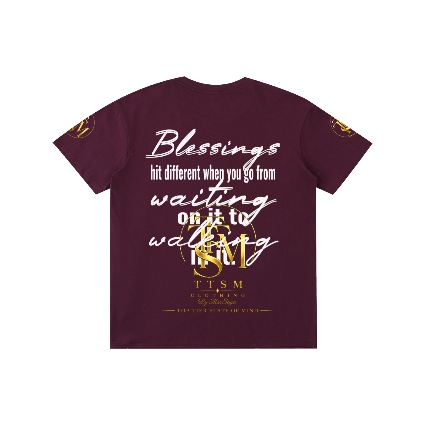BLESSINGS. Pure Cotton Unisex T-Shirt
