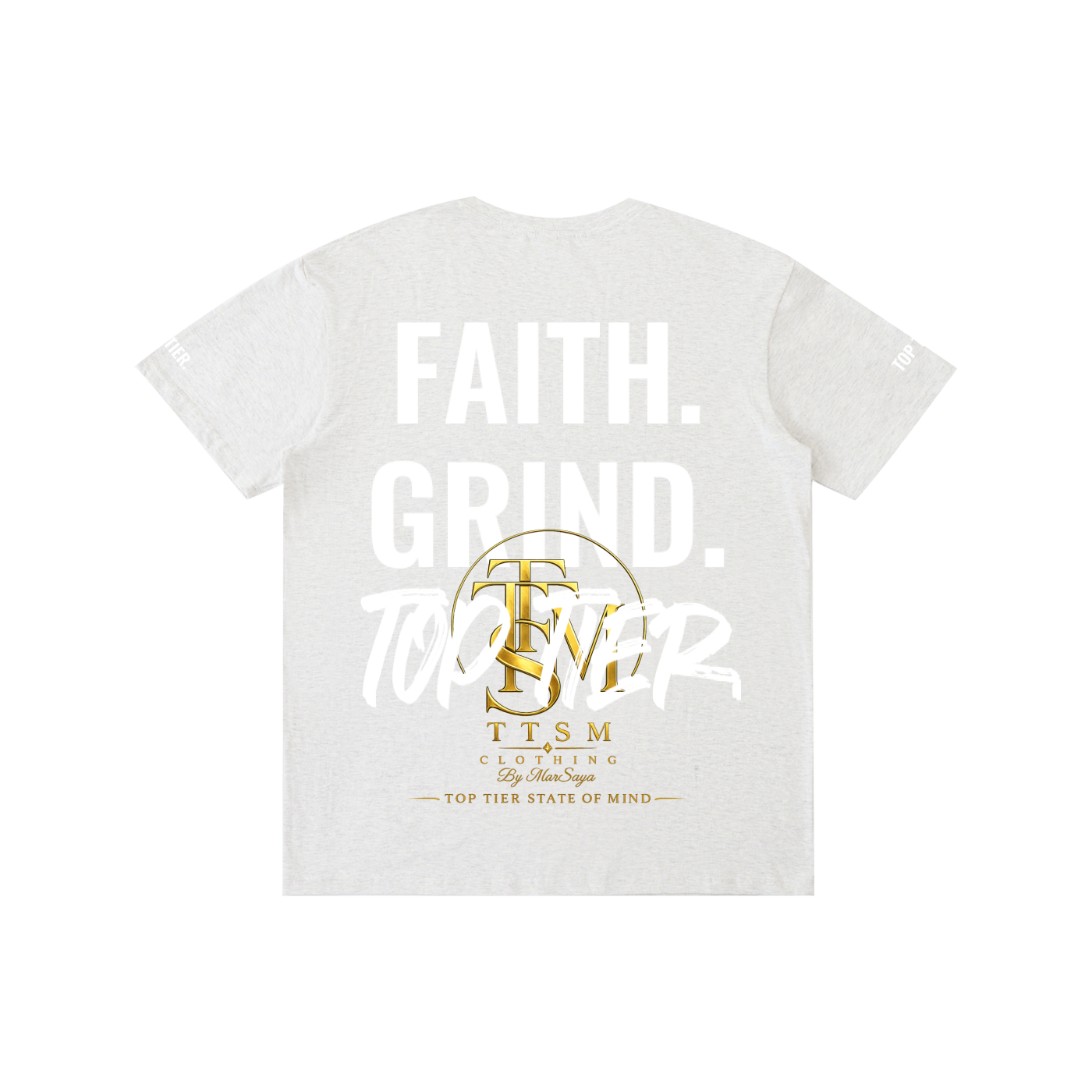 FAITH. GRIND Pure Cotton Unisex T-Shirt