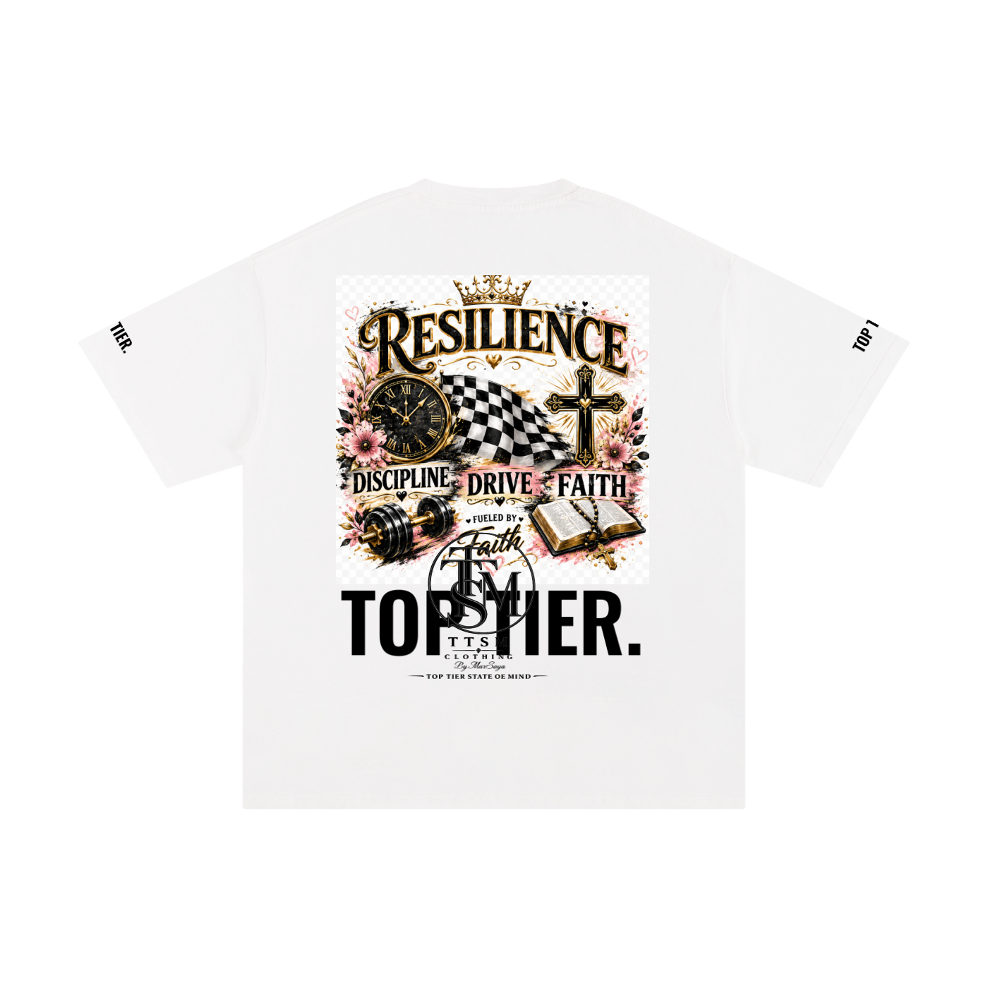 RESILIENCE Unisex Pure Cotton T-Shirt