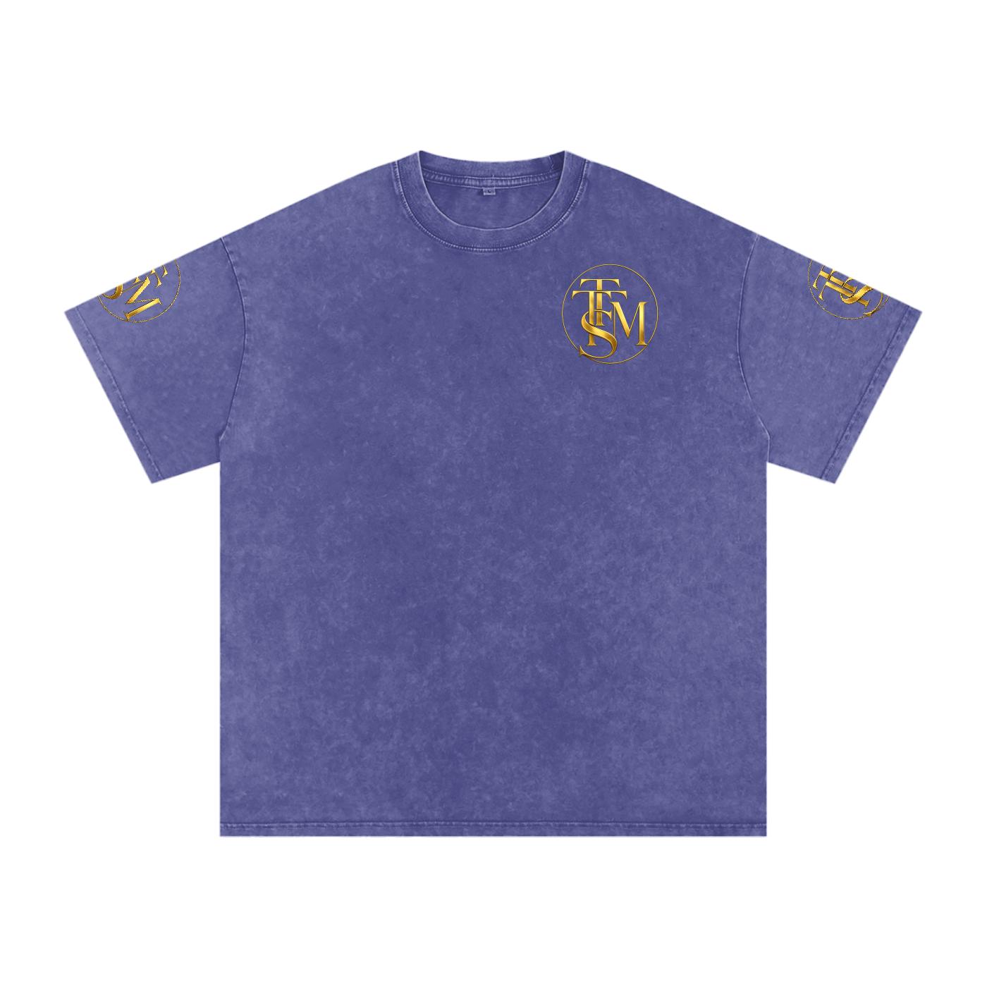 MY KID HAS SUPER POWERS Snow Washed Oversized Cotton T-Shirt