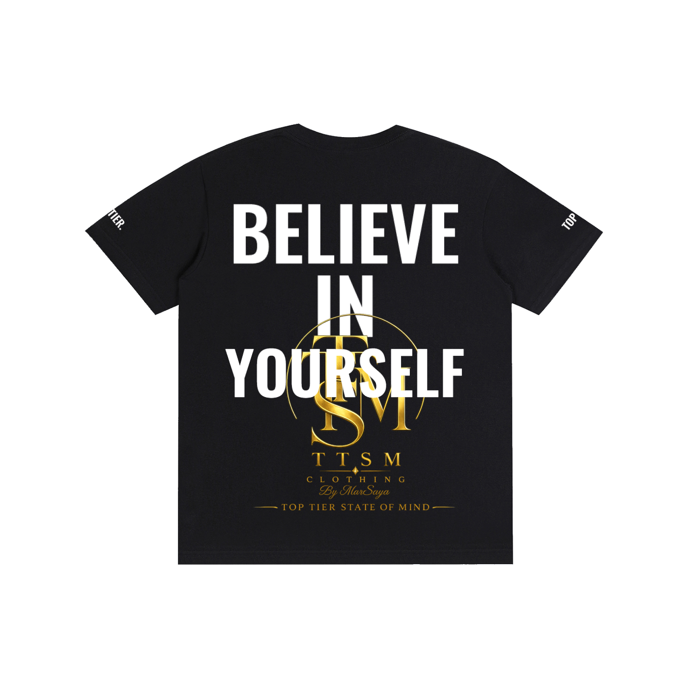 BELIEVE IN YOURSELF. Pure Cotton Unisex T-Shirt