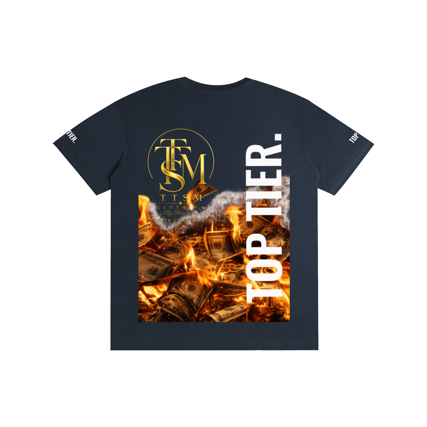 FLAME. Pure Cotton Unisex T-Shirt