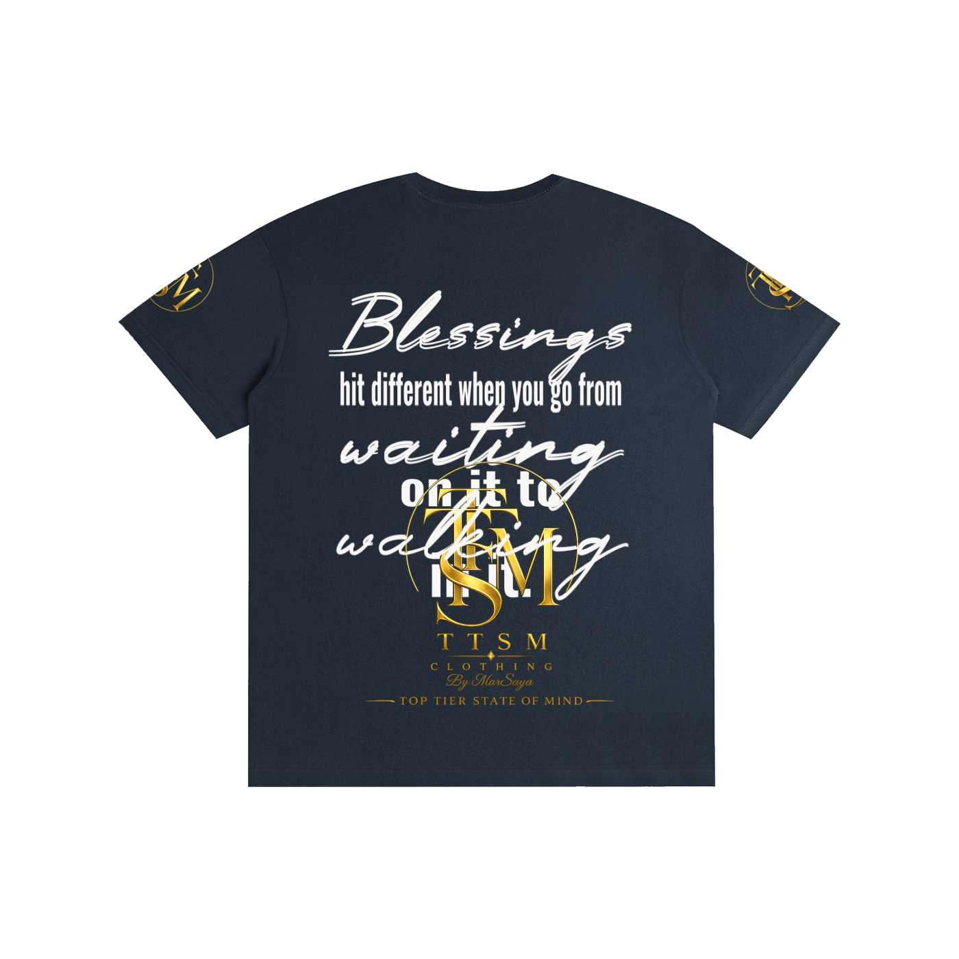 BLESSINGS. Pure Cotton Unisex T-Shirt