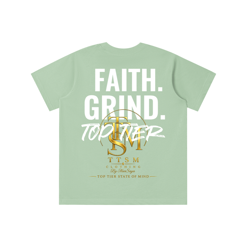FAITH. GRIND. Essential Kids' T-shirt