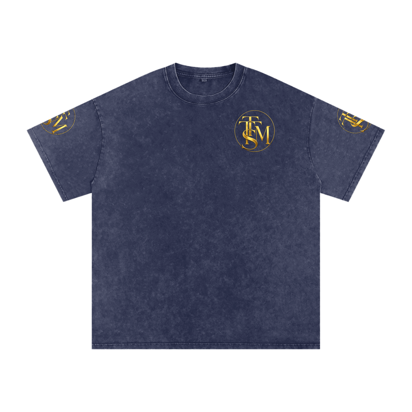 MY KID HAS SUPER POWERS Snow Washed Oversized Cotton T-Shirt