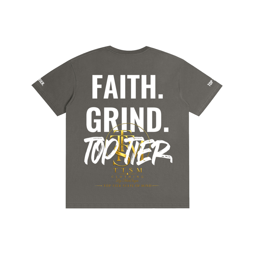 FAITH. GRIND Pure Cotton Unisex T-Shirt