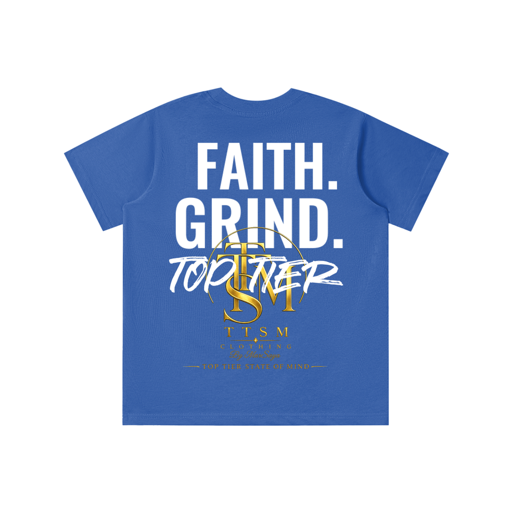 FAITH. GRIND. Essential Kids' T-shirt