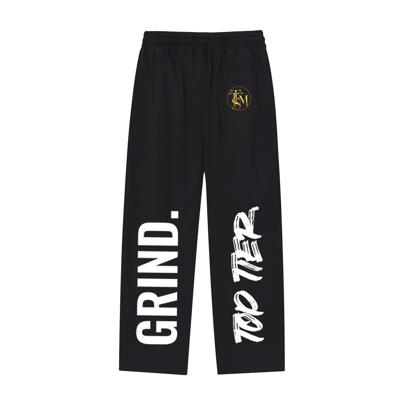 FAITH. GRIND. Reflection Striped Straight-Leg Sweatpants