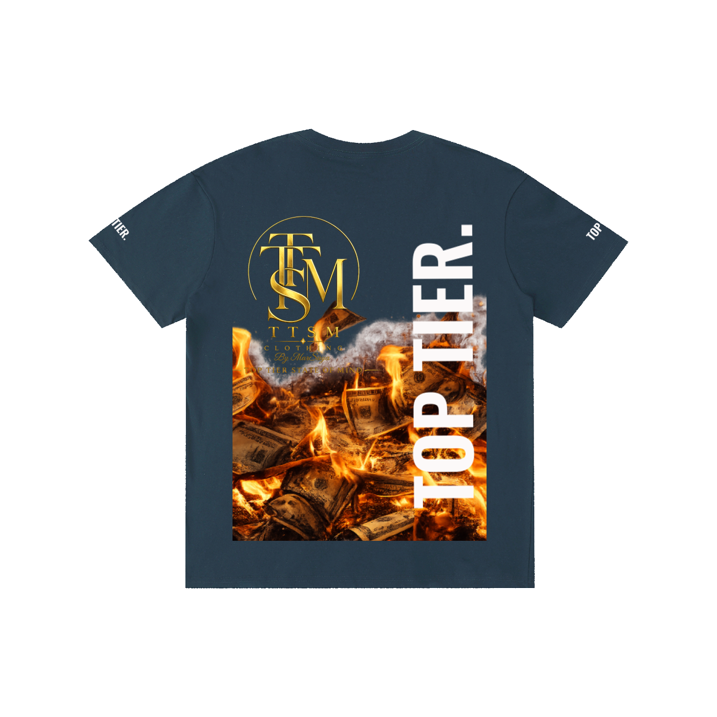 FLAME. Pure Cotton Unisex T-Shirt