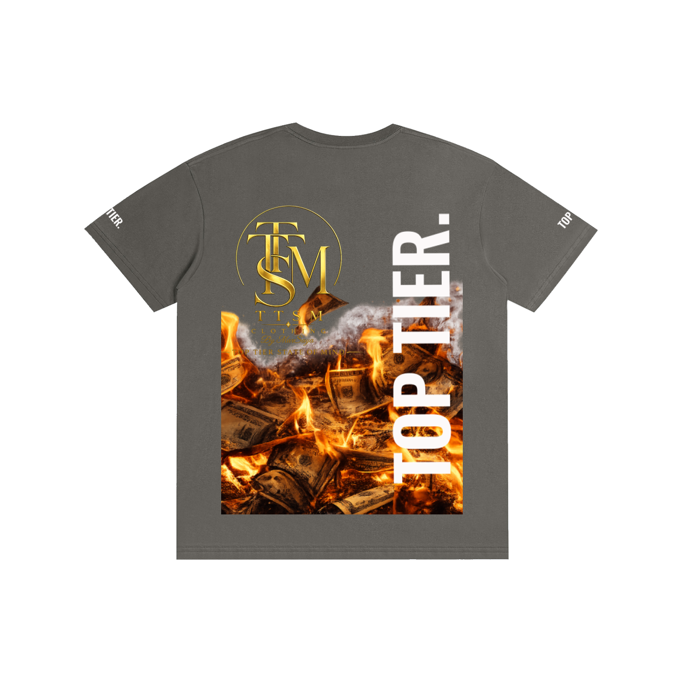FLAME. Pure Cotton Unisex T-Shirt