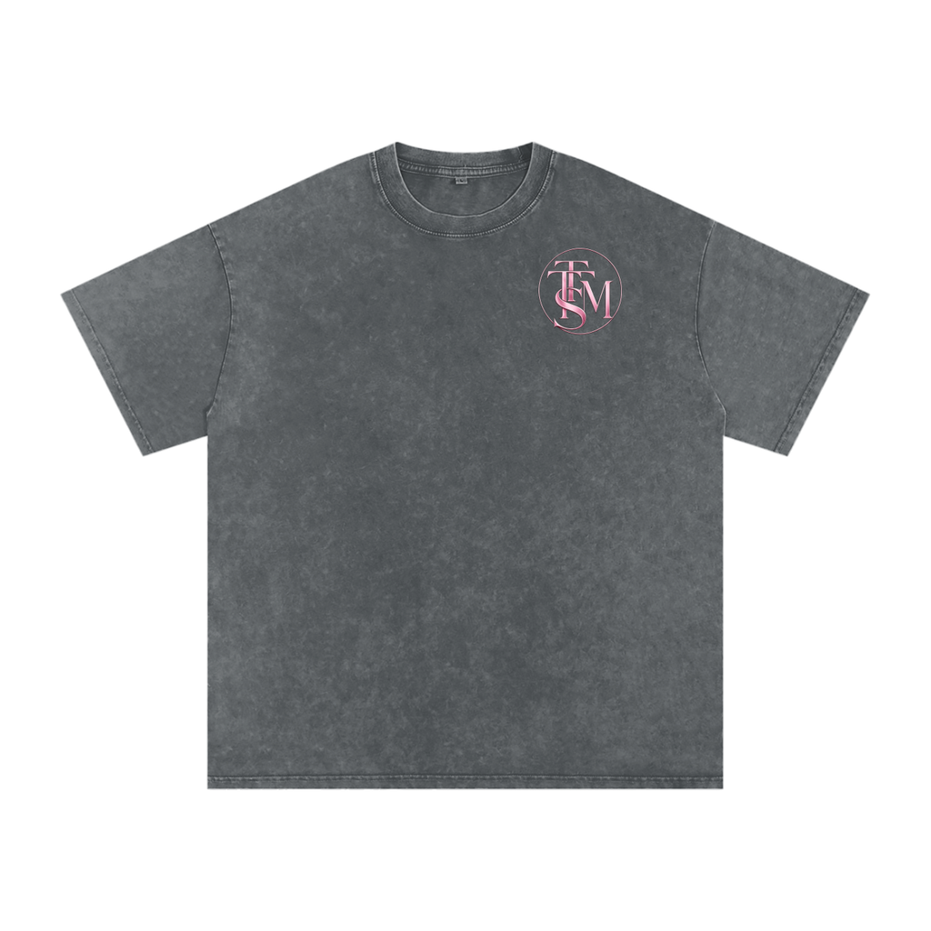 GIRL, YOU GOT THIS! Snow Washed Oversized Cotton T-Shirt