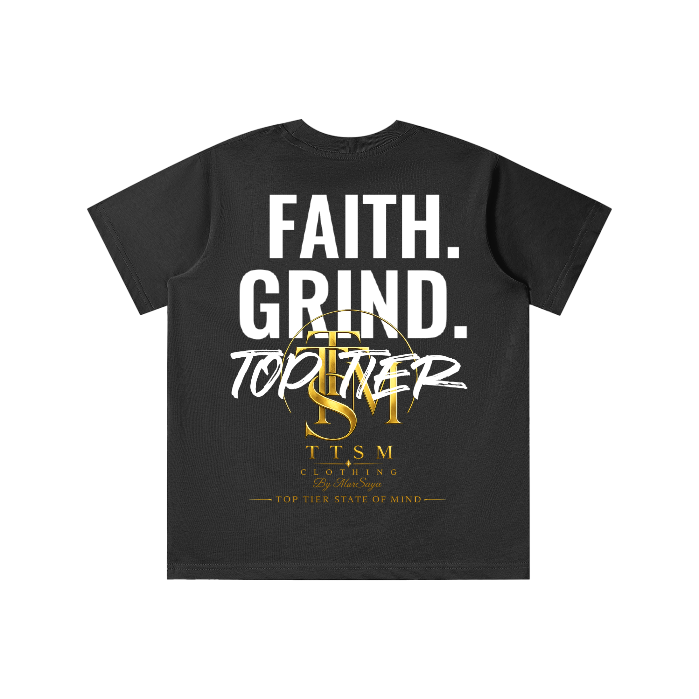 FAITH. GRIND. Essential Kids' T-shirt