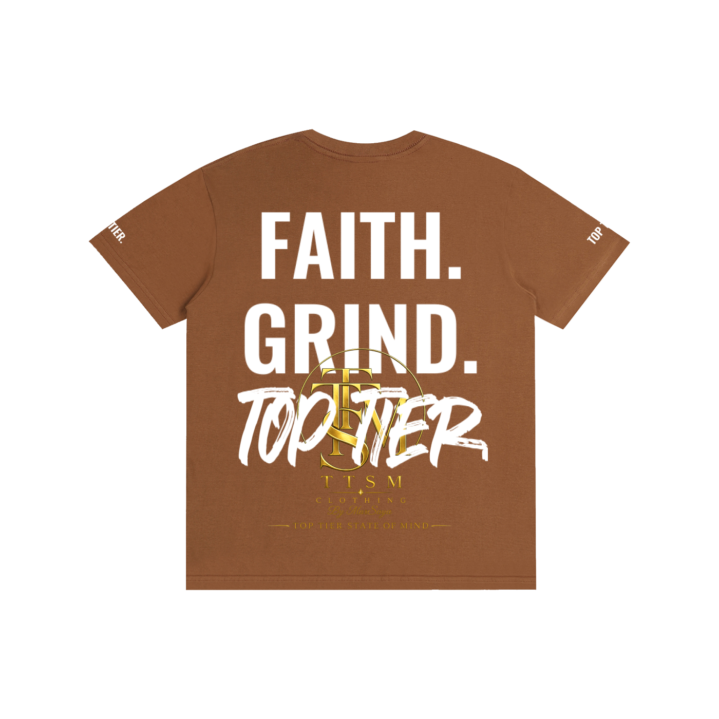 FAITH. GRIND Pure Cotton Unisex T-Shirt