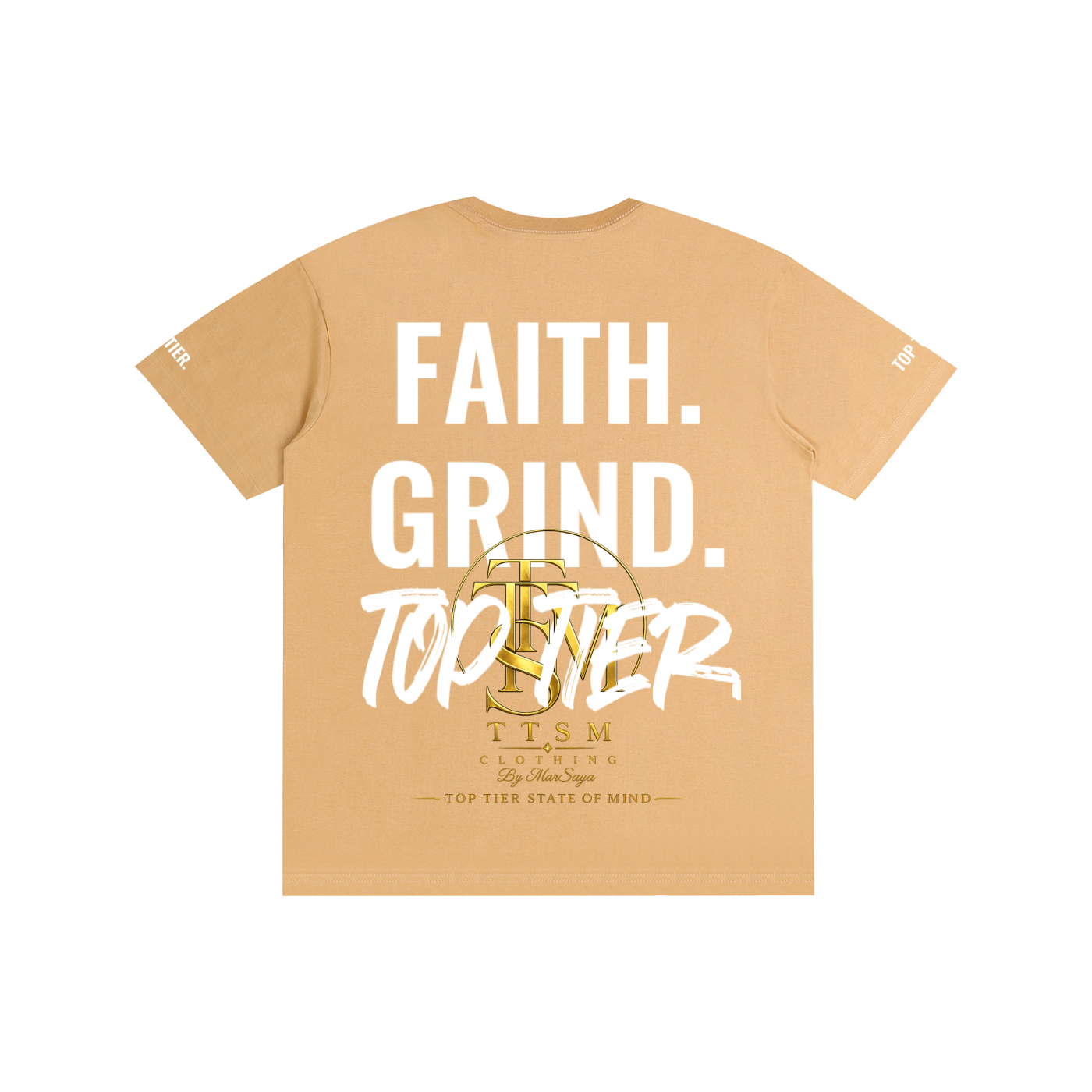 FAITH. GRIND Pure Cotton Unisex T-Shirt