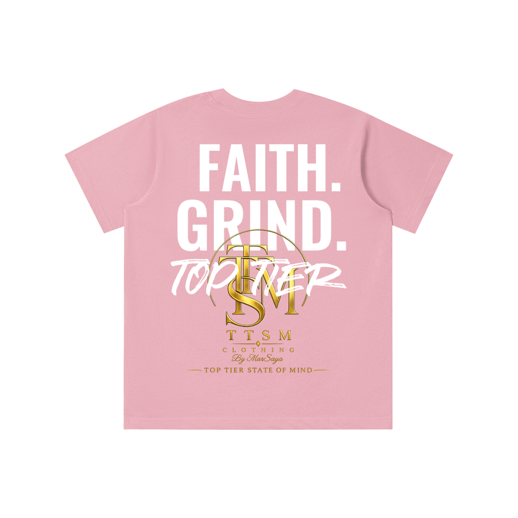 FAITH. GRIND. Essential Kids' T-shirt