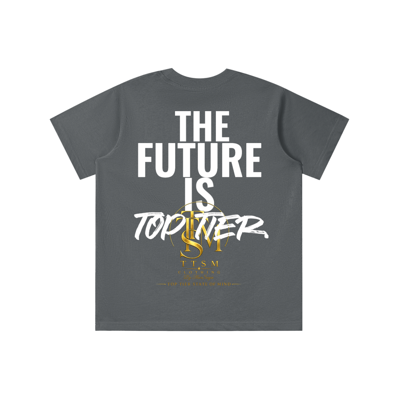 THE FUTURE IS TOP TIER. Essential Kids' T-shirt