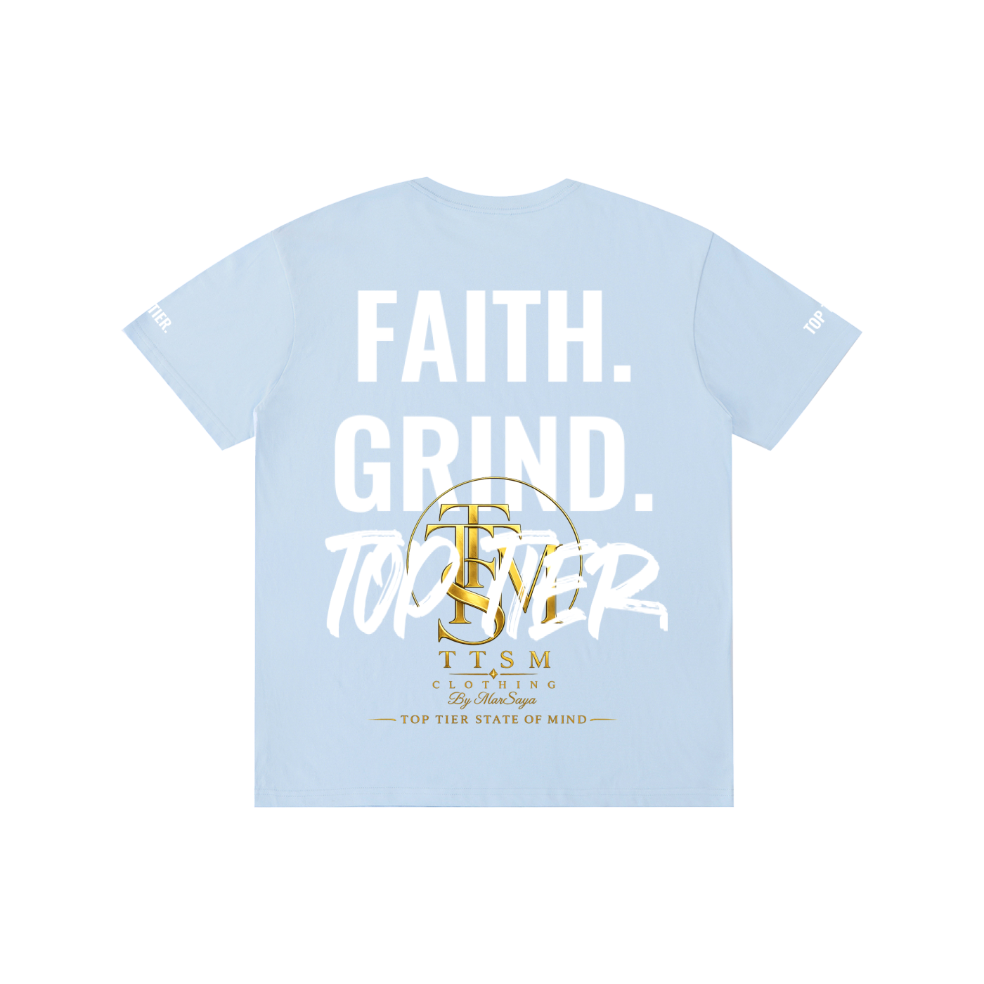 FAITH. GRIND Pure Cotton Unisex T-Shirt