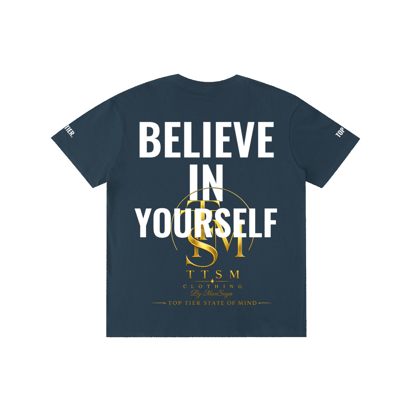 BELIEVE IN YOURSELF. Pure Cotton Unisex T-Shirt
