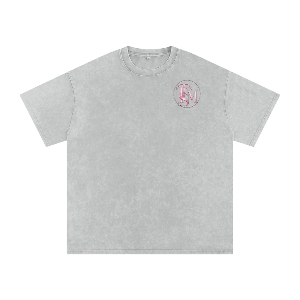 GIRL, YOU GOT THIS! Snow Washed Oversized Cotton T-Shirt