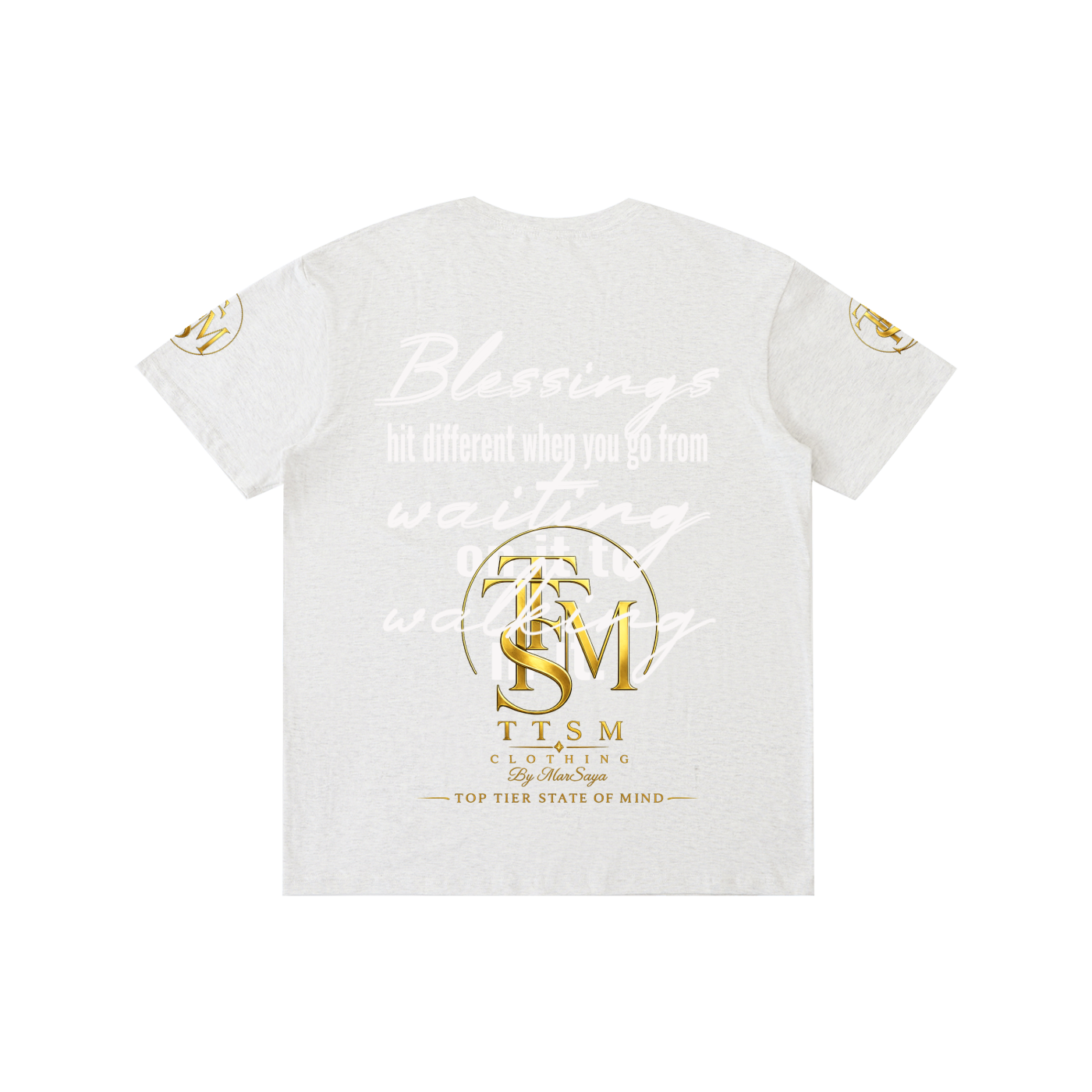BLESSINGS. Pure Cotton Unisex T-Shirt