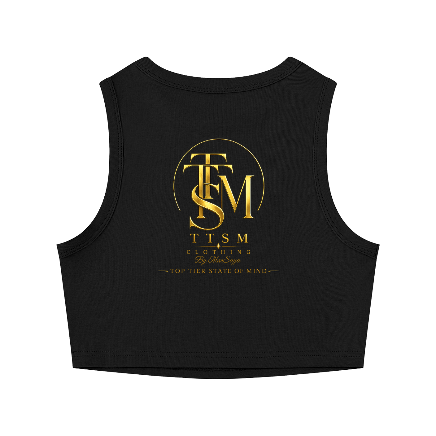 Women's Tight Crewneck Crop Tank Top
