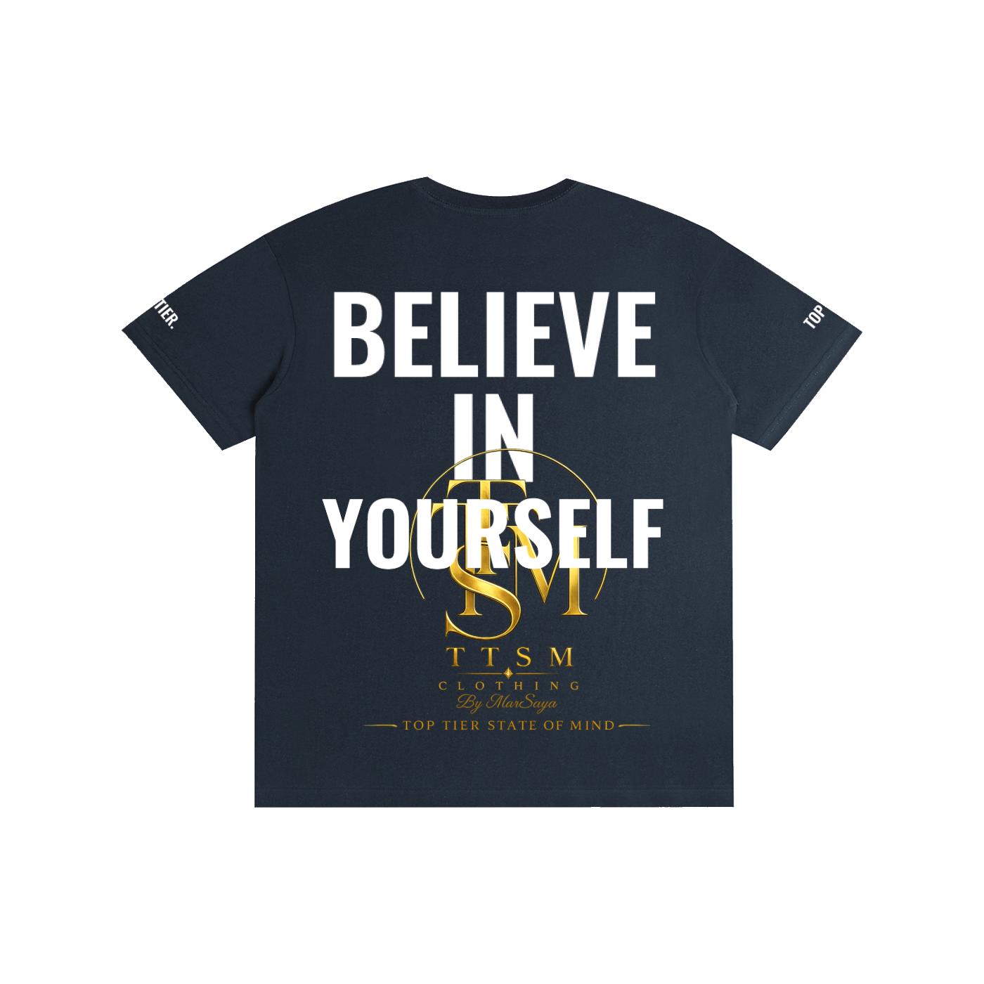BELIEVE IN YOURSELF. Pure Cotton Unisex T-Shirt