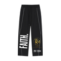 FAITH. GRIND. Reflection Striped Straight-Leg Sweatpants