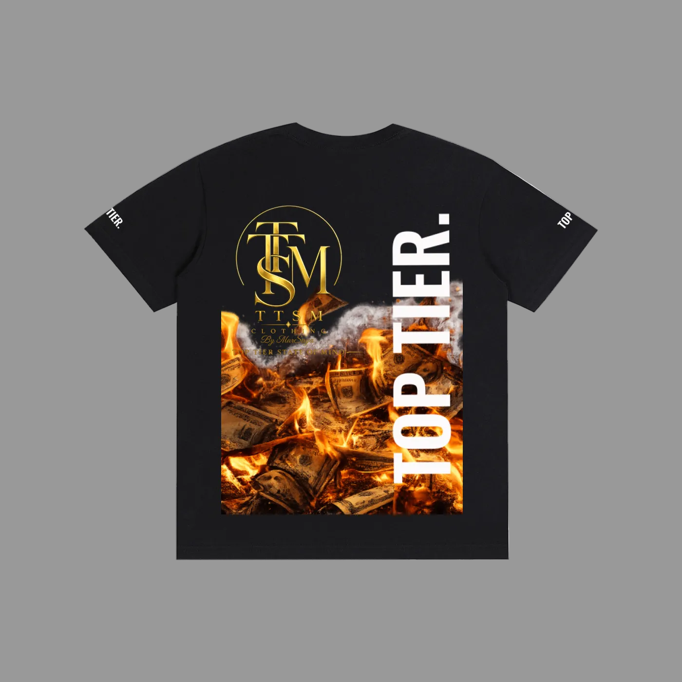 FLAME. Pure Cotton Unisex T-Shirt